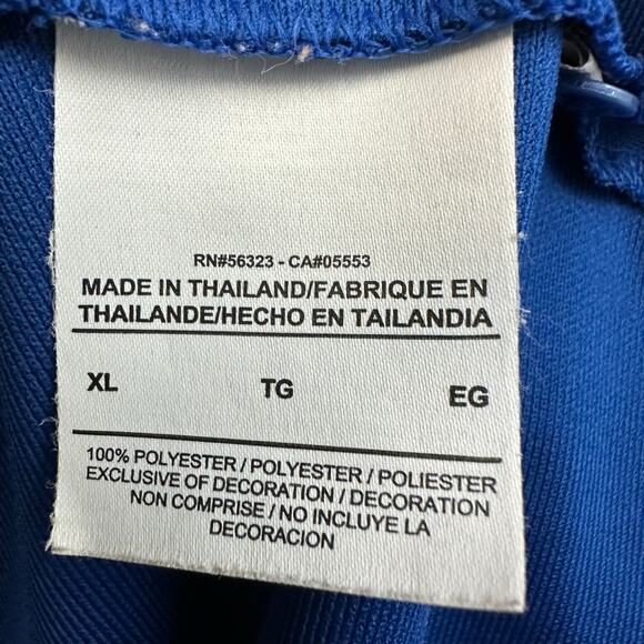 Nike NFL On Field Apparel Indianapolis Colts Blue Polo Short Sleeve Shirt XL - Picture 7 of 8